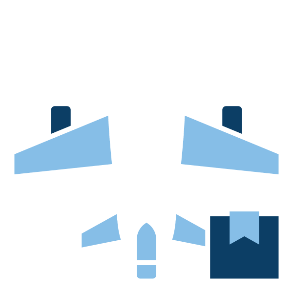 House and moving boxes icon